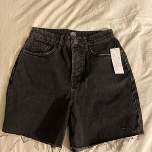 BDG Charcoal Denim Shorts
